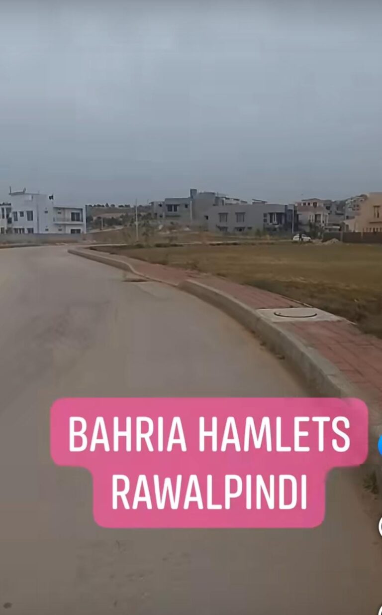 1 Kanal Corner Plot for Sale | Bahria Hamlet, Bahria Town Phase 8 Rawalpindi