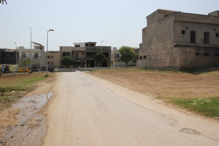 Solid Land Boulevard Back Plot 1078 in Usman Block Bahria Town Rawalpindi