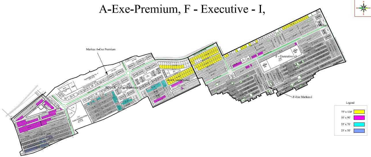A Executive Premium F Executive Map Image