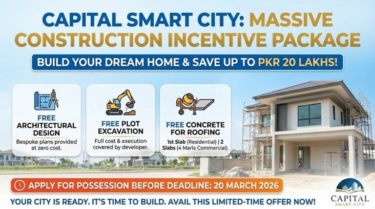 Capital Smart City Announces Construction Incentive Package 2026