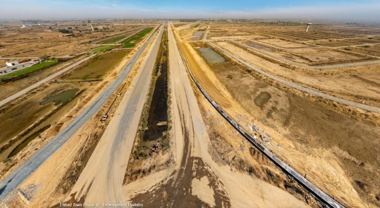 Etihad Town PHase 3 Development Status