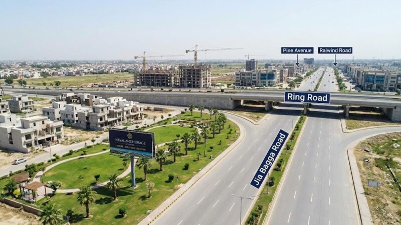 Naval Anchorage Lahore Location
