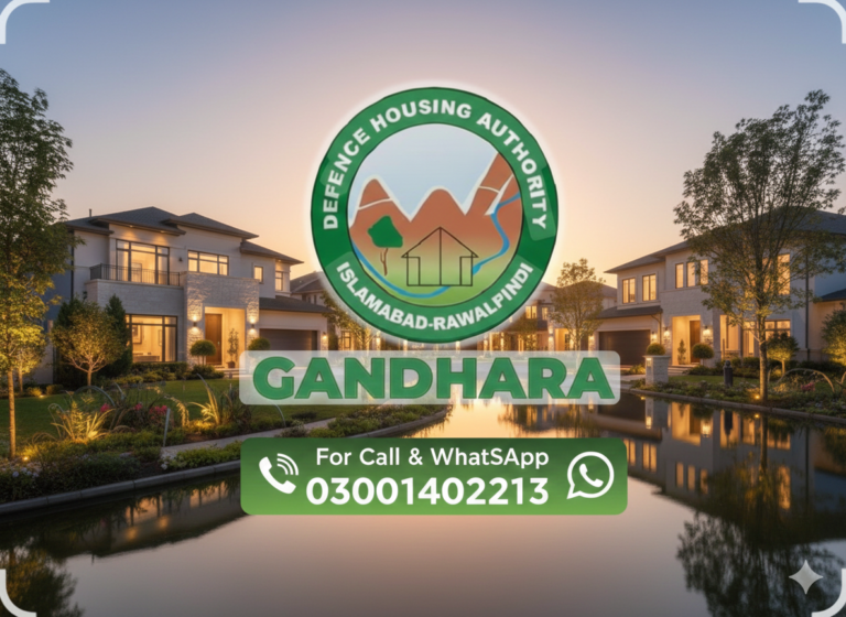 DHA Ganadhara one kanal residential plot for urgent sale
