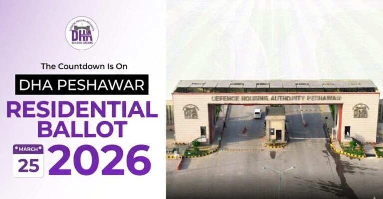 DHA Peshawar Announces Residential Ballot 2026