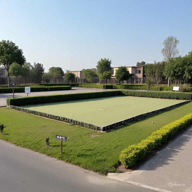 8 Marla Ready to Build Plot for Sale DHA Phase 3 Sector B