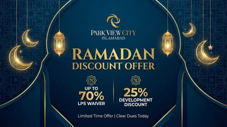 Park View City Islamabad Announces Exclusive Ramadan Discount Offer 2026