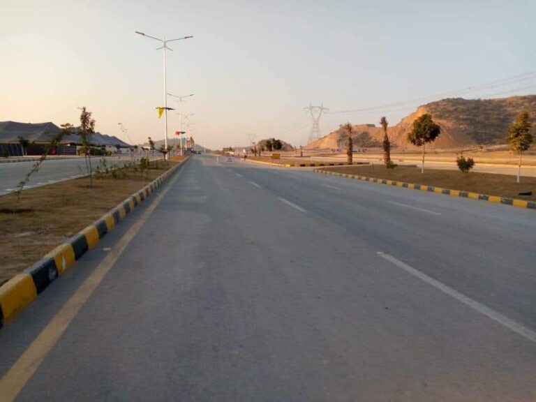 7 Marla Plot with Extra Land in C Block Multi Gardens B-17 Islamabad