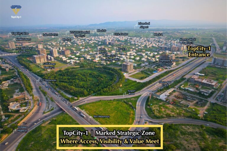 10 Marla Plot, Top City-1 A Block, Rawalpindi
