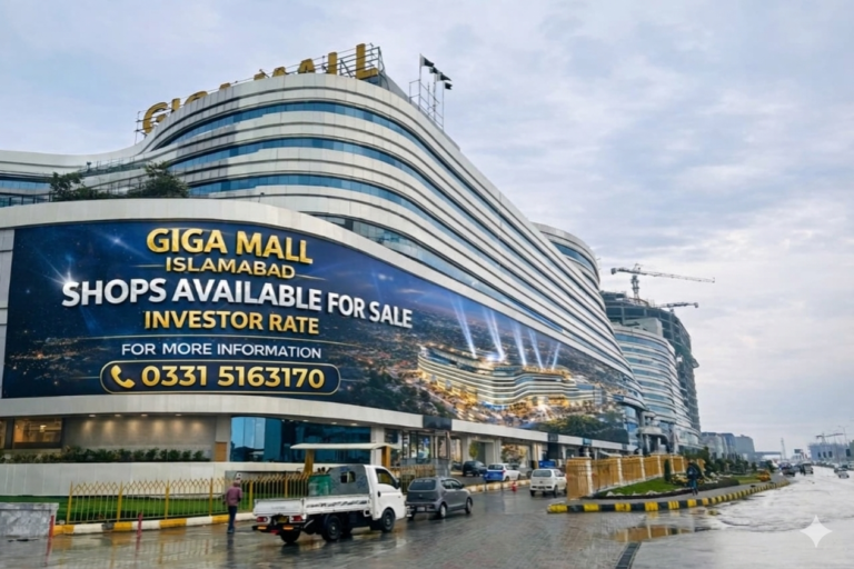 Premium Commercial Investment: 1,840 SQFT Shop for Sale in Giga Mall, Islamabad