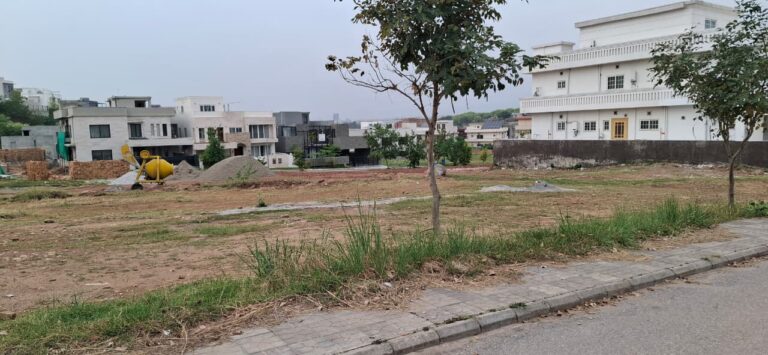 1 Kanal Residential Plot for Sale in DHA Phase 5 Islamabad Sector B