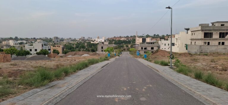 1 Kanal Corner Plot for Sale in Sector A, DHA Phase 5 Islamabad
