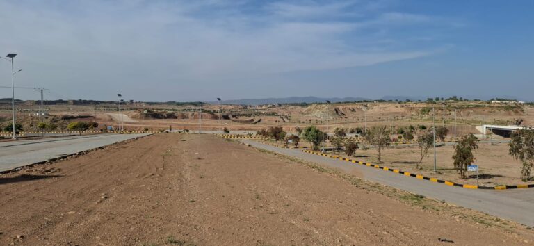 Sun-Facing 8 Marla Plot for Sale in Rose Block DHA Valley Phase 7 Islamabad