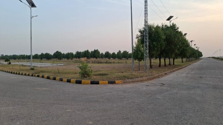 8 Marla West Open Plot in Rose Block DHA Valley Phase 7 Islamabad