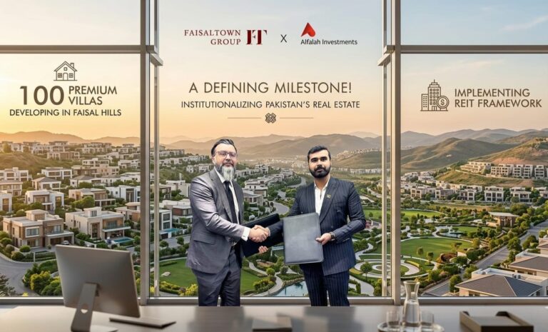 Faisal Town Group and Alfalah Investments Forge Landmark Partnership for Faisal Hills
