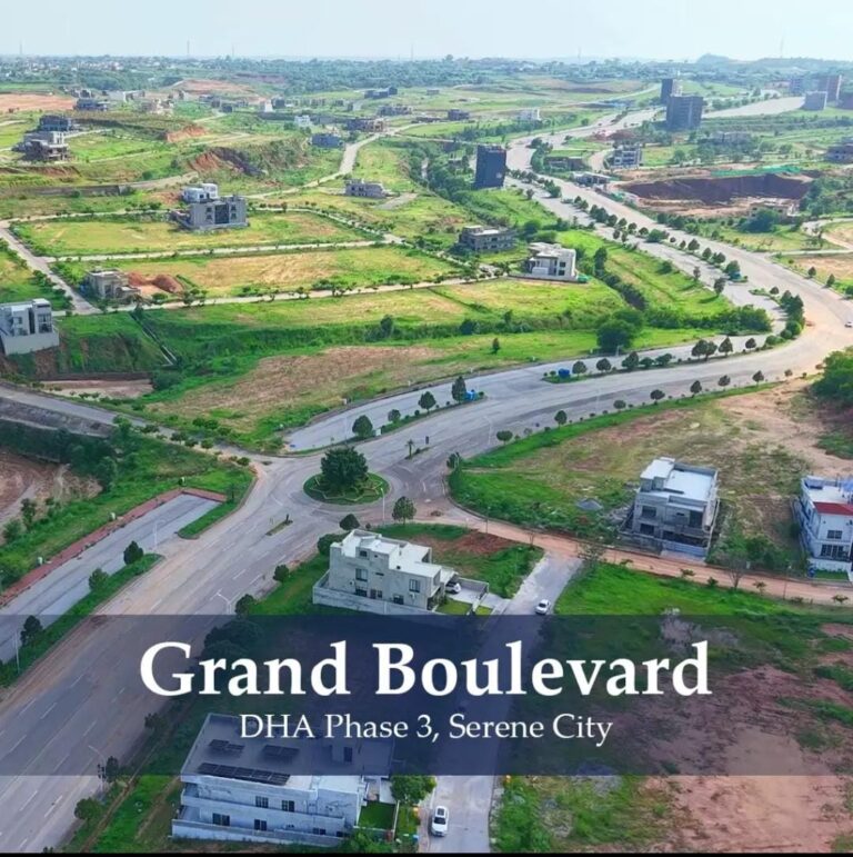 27 Marla Residential Plot for Sale in Sector B, DHA Phase 3 Islamabad