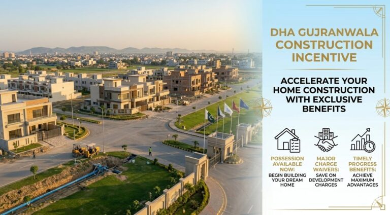 DHA Gujranwala Announces 100% Waiver on Development & Possession Charges for Sector K & L