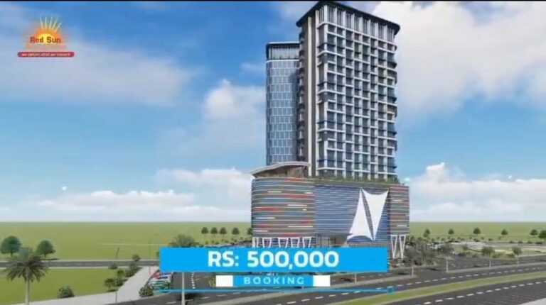 Ideal For Comfortable Living: Redsun Tower Rawalpindi 1600 Sq Ft Apartment for Sale
