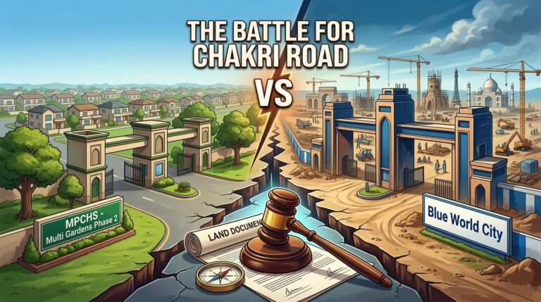 Multi Gardens Phase 2 vs. Blue World City: The Battle for Chakri Road