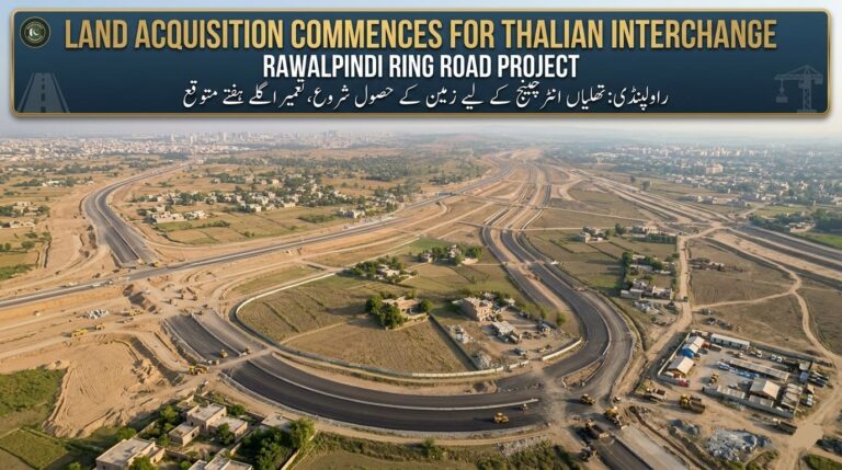 Rawalpindi Ring Road: Land Acquisition Commences for Thalian Interchange