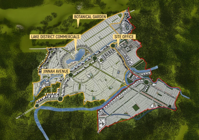 1 Kanal Plot for Sale in Margalla Enclave ME-2 Islamabad Street 14