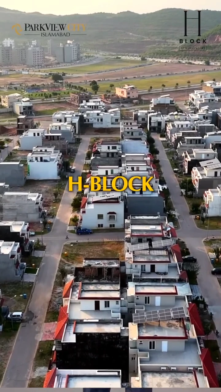 Park View City Islamabad: H Block Downtown New Inventory & Possession Plots
