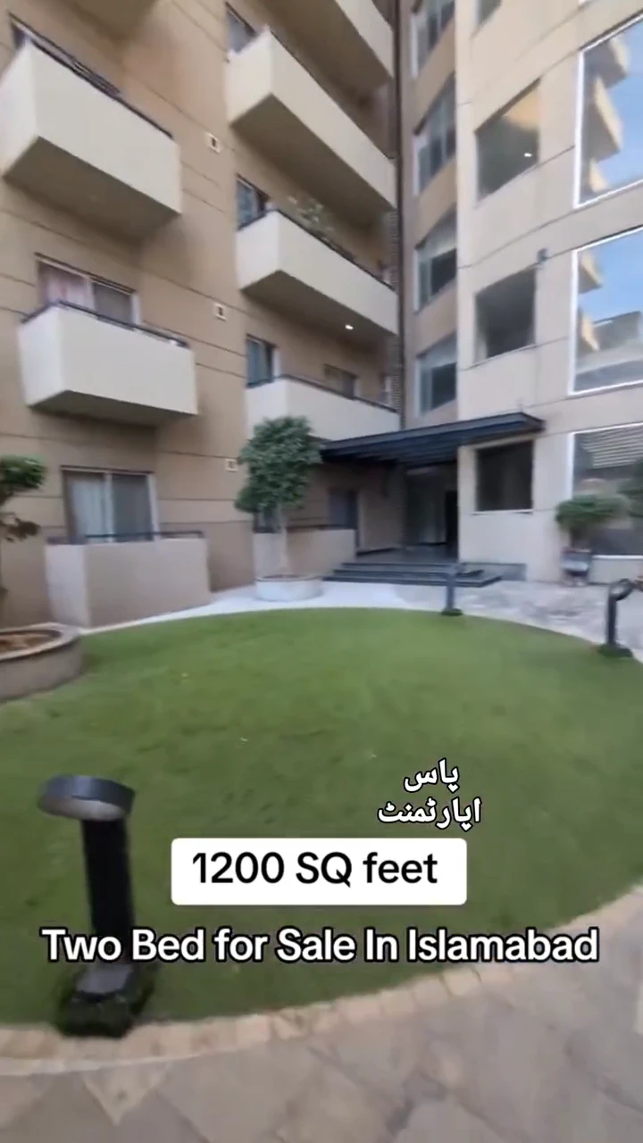 Luxury 1200 Sq. Ft. 2-Bedroom Apartment for Sale – Pine Heights, D-17 Islamabad