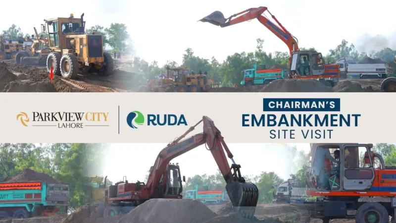 Park View City Lahore: Ravi River Flood Mitigation and RUDA-Backed Embankment Progress