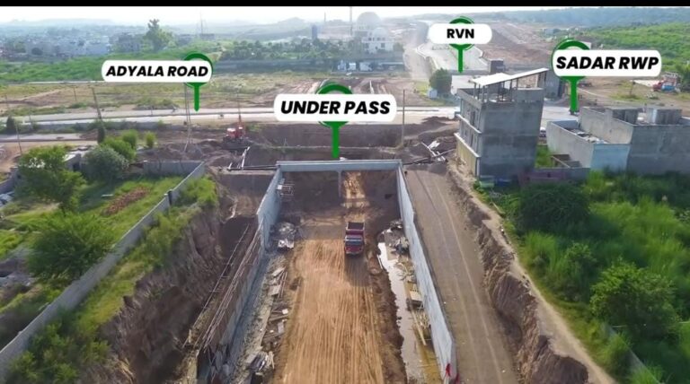Boulevard Corner: River View South DHA Phase 4 Islamabad Corner 5 Marla Plot for Sale
