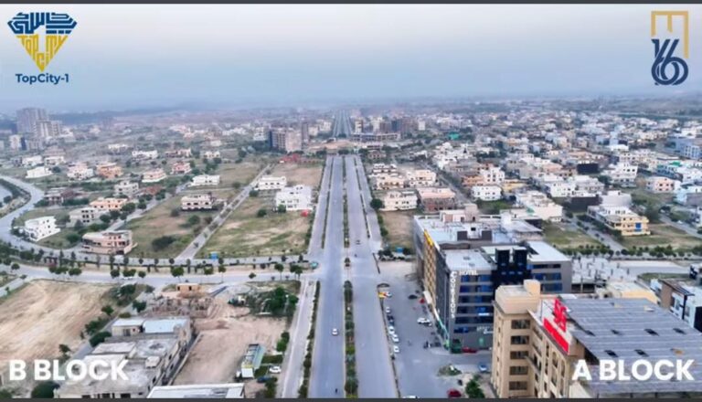 Smart Investment: 1 Kanal Plot Available in B Block, Top City-1 Rawalpindi