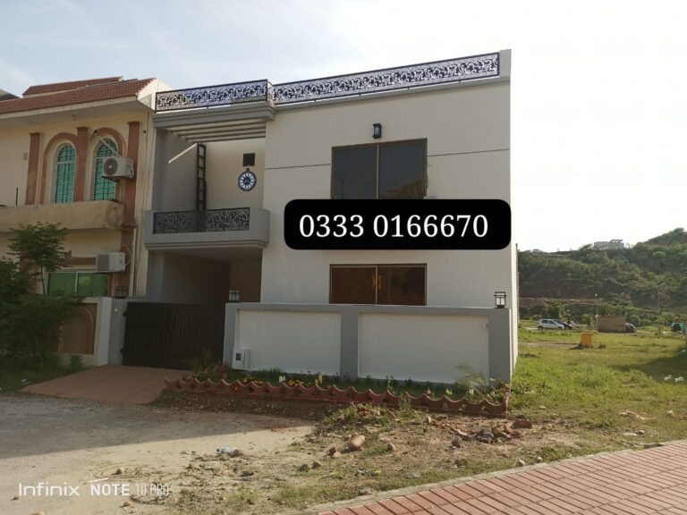 Elegant 5 Marla Brand New House for Sale in DHA Phase 3 Islamabad Sector A Prime Location