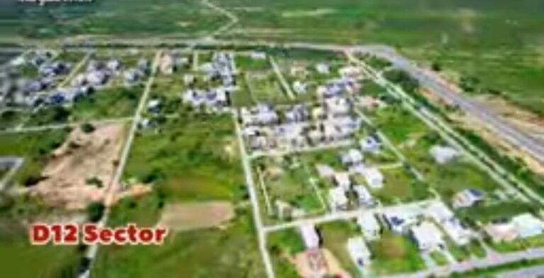 Main Road Plot: 1.2 Kanal Plot Available for Sale in Sector D-12 Islamabad