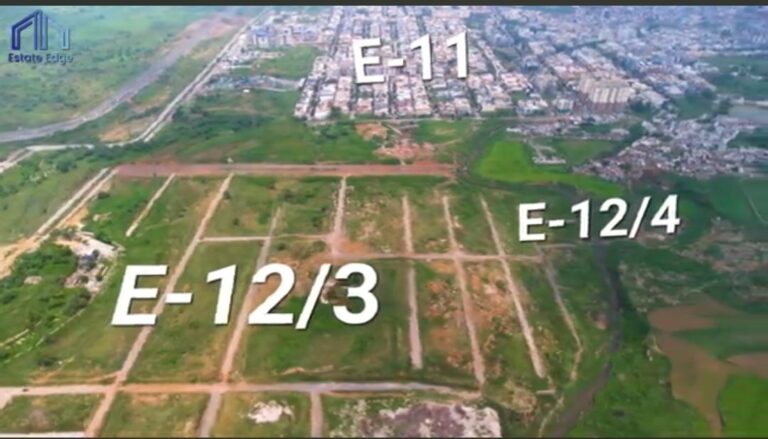 50ft Road: 10 Marla 35×70 Plot for Sale in Sector E-12 Islamabad