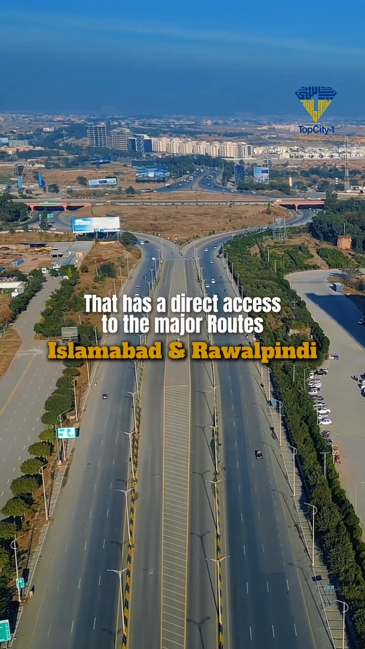 Top City-1 Islamabad: Strategic Airport Connectivity and Premium Urban Living