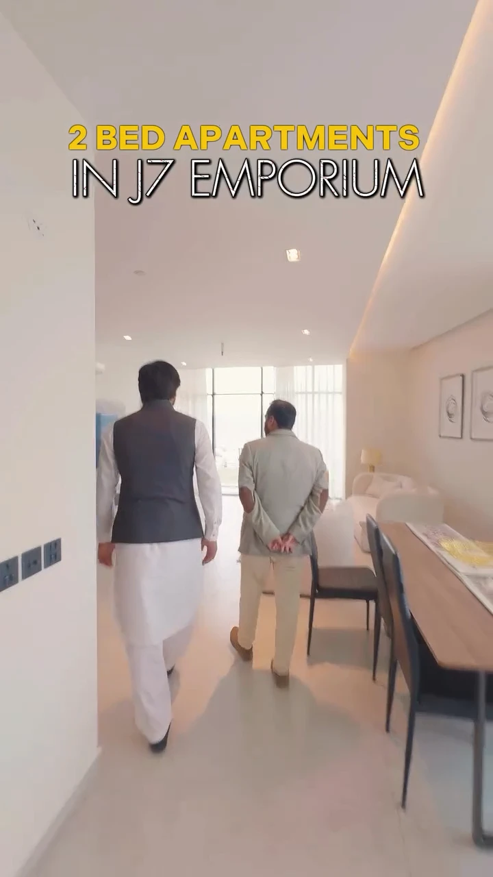 Luxury 2-Bedroom Apartments at J7 Emporium | Modern Living in Islamabad