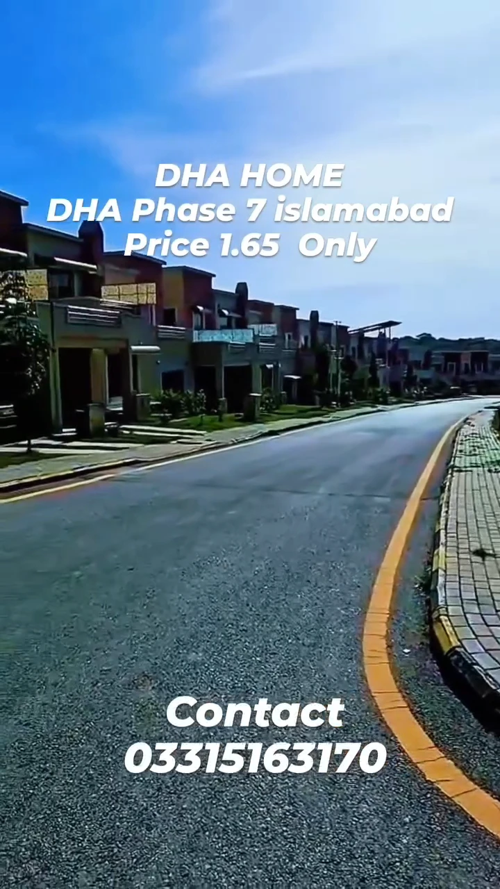 DHA HOME, DHA Phase 7 Islamabad House for Sale – Affordable Luxury Property