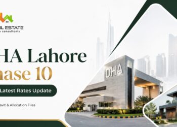 DHA Lahore Phase 10 Latest Affidavit & Allocation File Rates