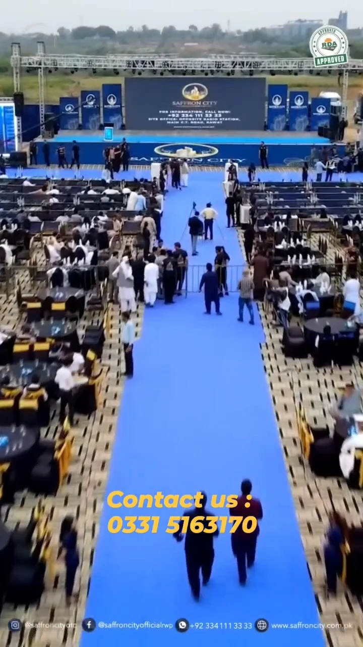 Saffron City Holds the Biggest Real Estate Launch Event of Pakistan