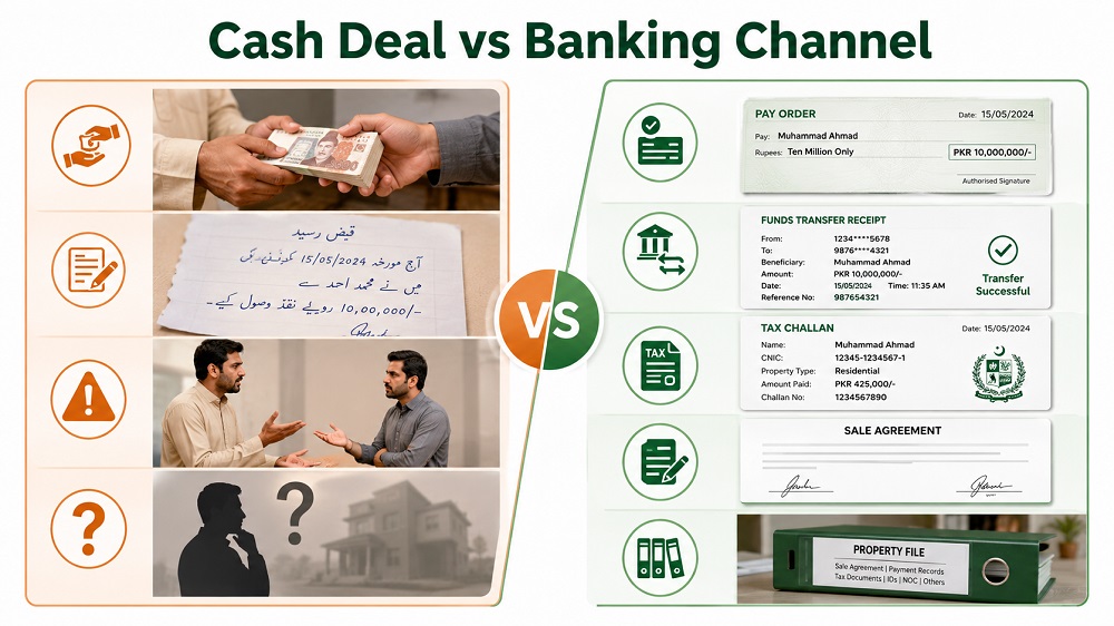 Cash Deal Vs Banking Channel