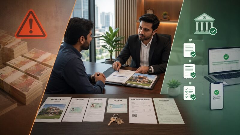 Cash Vs Banking Channel For Property Transactions