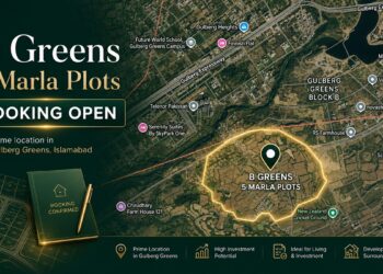 IBECHS Launches B Greens 5 Marla Residential Plots in Gulberg Greens Islamabad
