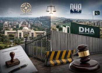 DHA Occupies Parts of Bahria Town Phase 8 Rawalpindi