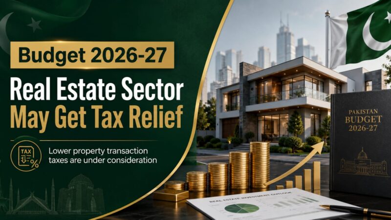 Tax Relief In Real Estate Sector In Budget 2026 27
