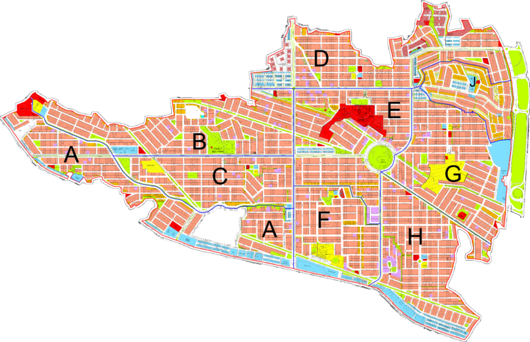 DHA Phase 2 Islamabad Map