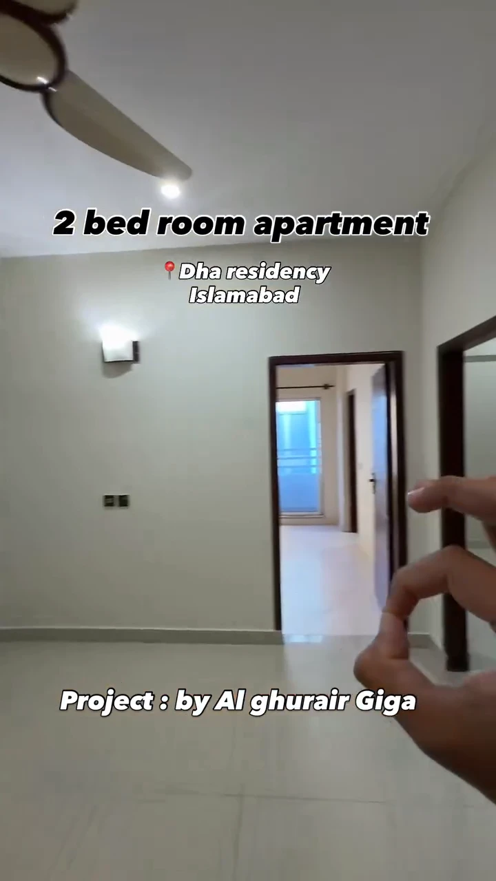 ​2 Bed Apartment For Sale In DHA Residency Islamabad By Al Ghurair Giga