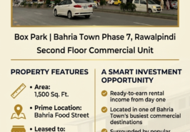 High-Demand Commercial Property for Sale in Box Park, Bahria Town Phase 7, Rawalpindi