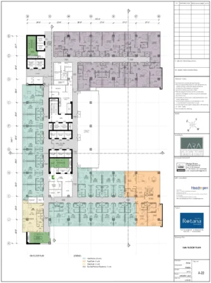 Sixteenth Floor Plan