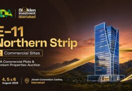 CDA Auctions Commercial Plots in E-11 Northern Strip