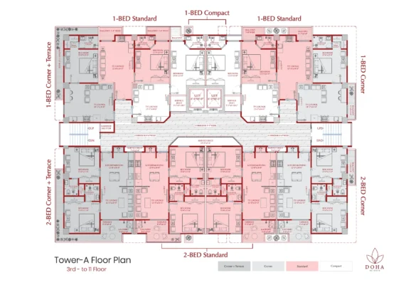 Tower A Floor Plan