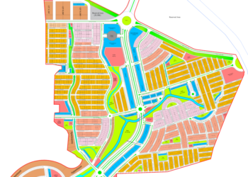 Saffron City Rawalpindi Map