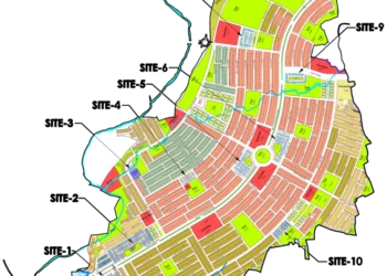 DHA Margalla Orchards Islamabad Map